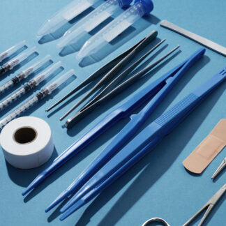 Instrumentos médicos de metal esterilizados - 50kg (teste)