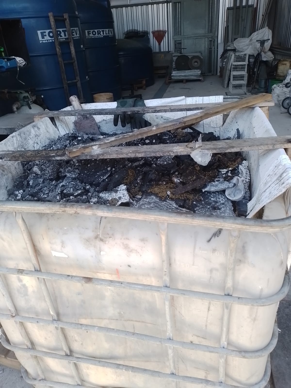 Resíduo de borra de tinta - 2 toneladas